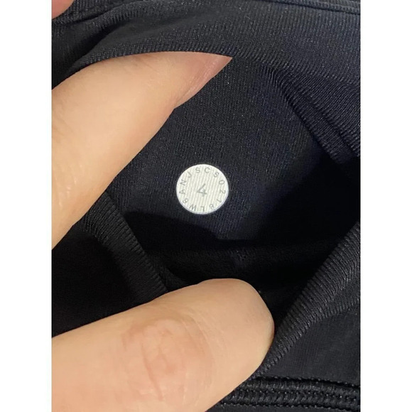 Lululemon Ready To Race Crop *21" Black-sz 4 - Picture 3 of 10